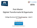 Post-Master College Business & IT Roadmapping