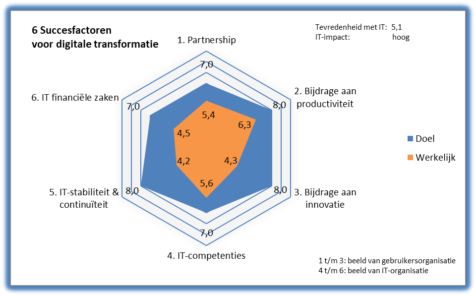 BusinessITScan - helder spindiagram